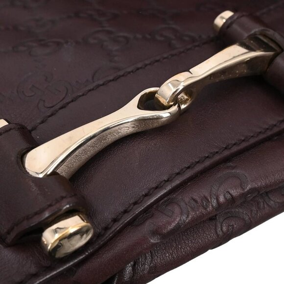 Gucci Brown Guccissima Leather Horsebit Hobo Handbag 162900 001013 155561 - Picture 6 of 9